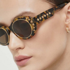 Swarovski ochelari de soare 56259304 MILLENIA femei, culoarea maro