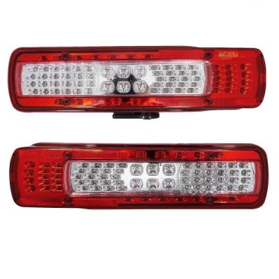 2 x LED Lampa Lumini Spate pentru Camion Volvo FH 4 2013+ 76 LED 24v foto