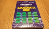 INFORMATICA PENTRU MANAGEMENTUL FIRMEI - Ioan Radu - Editura Almi, 1998, 320 p.