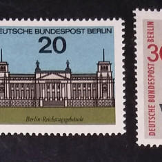 GERMANIA (BERLIN) 1964/1967 - ARHITECTURA. TELECOMUNICATII, SERII MNH, PT1