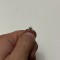 INEL AUR alb 18K + 1 Diamant = 0.15ct. - Model Solitaire - 3.7g - De logodna !