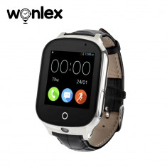 Ceas Smartwatch Wonlex GW1000S cu Functie Telefon, Localizare GPS, Camera, 3G, Pedometru, SOS, Android - Negru foto