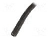 Tub protectie cablu, polipropilena, diametru interior {{Diametru interior}}, neagra, HELLERMANNTYTON - 162-10150