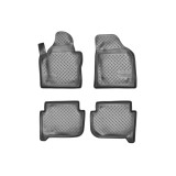 Covoare cauciuc tavita compatibile Volkswagen Touran 2003-2017 Cod: 2D 62033​​​​​​​​​​ / A10, Lumi LUXURY