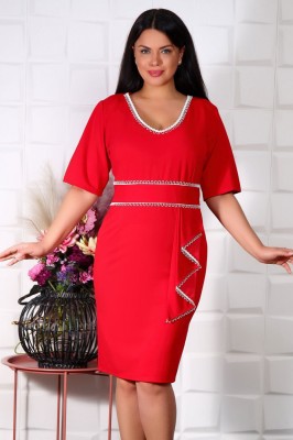 Rochie de Seara Haderi RosuMarimea foto