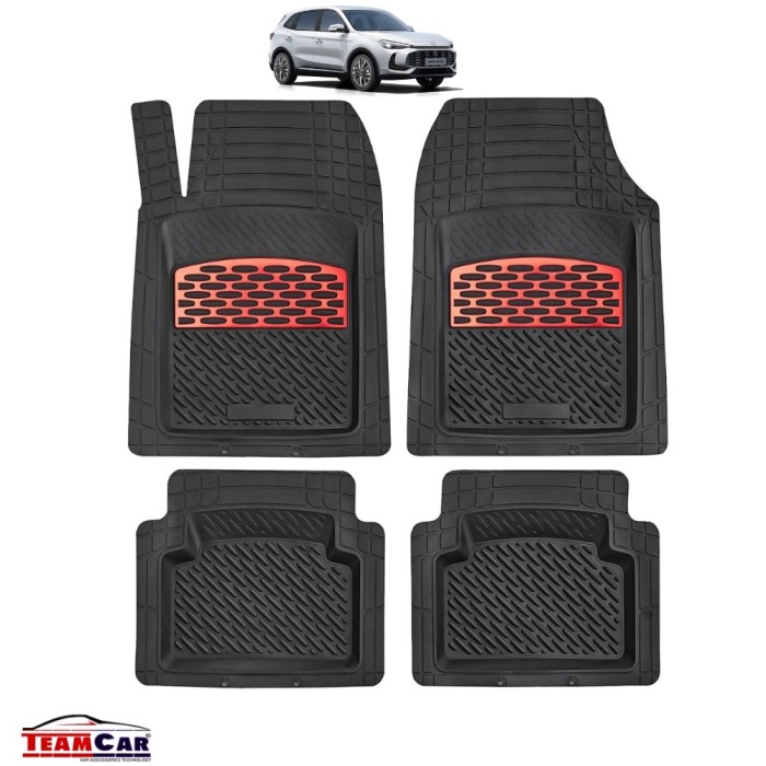 Covorase Auto TeamCar&reg; Tip Tavita Compatibile MG ZS Mk2 SUV (2021&ndash;2025) Red