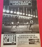 Revista SPORT nr.10/mai 1969 (prezentare Universitatea Craiova; Elvetia-Romania)