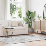 Gossi covor shaggy cu gradini inalte gri deschis 160x230 cm poliester