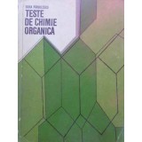 TESTE DE CHIMIE ORGANICA-DORA PARVULESCU-223341