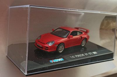 Macheta Porsche 911 GT2 (996) 2000 rosu - KDW 1/43 foto