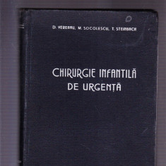 CHIRURGIE INFANTILA DE URGENTA