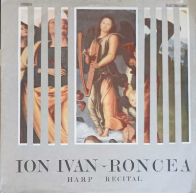 Disc vinil, LP. Recital De Harpa-ION IVAN-RONCEA foto
