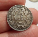 1/2 Mark 1918 A Patina Frumoasa, Europa