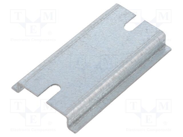 Şină DIN oţel zinc L: 60mm W: 35mm TS35