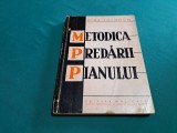 METODICA PREDĂRII PIANULUI / GINA SOLOMON / 1966 *