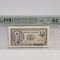 BANCNOTA UNC 5 LEI 1952 GRADATA PMG 64