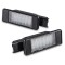 set 2x Lampa LED numar compatibil Peugeot