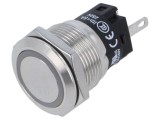 Lampă LED plată verde EAO 24VDC 24VAC &Oslash;19mm 82