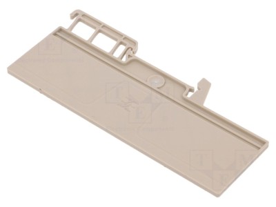 Conector placă de separare incoloră foto