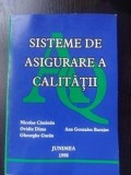 Sisteme de asigurare a calitatii- Nicolae Cananau, Ovidiu Dima