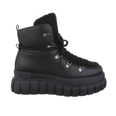 Botine dama piele ecologica, Negru - 41 foto