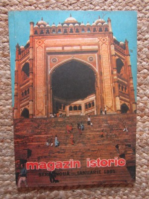 REVISTA MAGAZIN ISTORIC (IANUARIE, 1991) foto