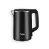 Fierbator electric, putere 1500W, capacitate 2 L, indicator luminos, negru / ZLN 4919