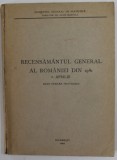 RECENSAMANTUL GENERAL AL ROMANIEI, DATE SUMARE PROVIZORII , 6 APRILIE , 1941