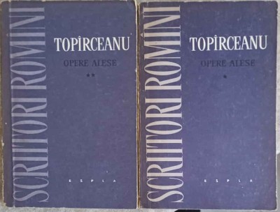 OPERE ALESE VOL.1-2 POEZII, PROZA-GEORGE TOPARCEANU-186773 foto