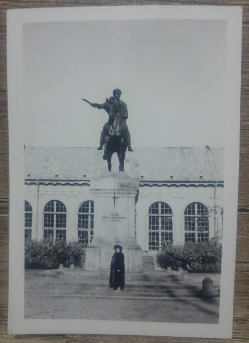 Monumentul lui J&oacute;zef Poniatowski, print polonez/ fotografie
