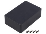 Carcasă Universală Aluminiu 77x116x38mm IP54 Negru