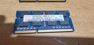 Ram Laptop hynix 2GB DDR3 PC3-10600S HMT125S6TFR8C-H9 foto