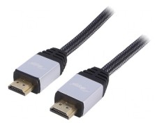Cablu HDMI Textil Negru 3m