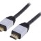 Cablu HDMI Textil Negru 3m