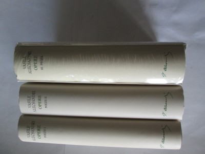 VASILE ALECSANDRI OPERE 3 VOLUME foto