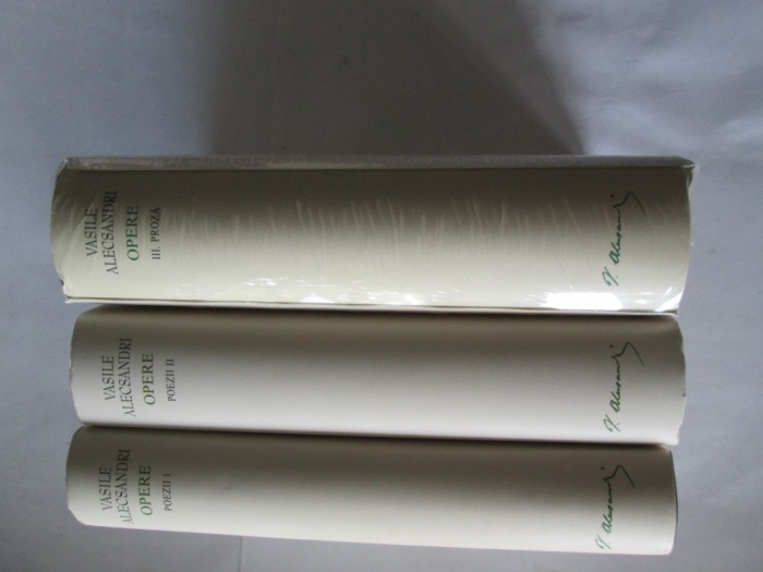 VASILE ALECSANDRI OPERE 3 VOLUME