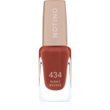 Notino Gel Effect Nail Polish lac de unghii cu efect de gel 434 Burnt Bronze 10 ml