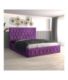 Pat Tapitat Eric Mov + Saltea Lux Ortopedica 180x200cm