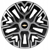 Cumpara ieftin Set 4 Capace Roti 15 &quot; Best Gri-Negru, Compatibile Cu Chevrolet