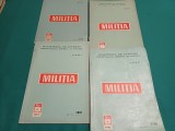 BULETINUL MILIȚIA* &Icirc;N AJUTORUL PREGĂTIRII DE SPECIALITATE * NR. 1-4* 1981 *AN COMPLET * 2 3 3