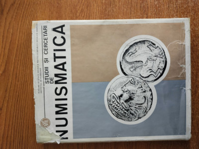 Studii si cercetari de numismatica, vol. VII 1980 foto