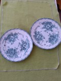 Portelan suedez de colectie ANNA ORIGINAI, lot de 2 farfurii intinse