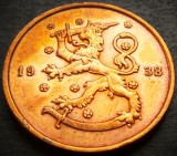 Cumpara ieftin Moneda istorica 10 PENNIA - FINLANDA, anul 1938 *cod 4800 = excelenta