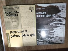 Herman Victorov (autograf) - Din Viata unui om oarecare - Pagini de jurnal + Sub aripa neagra a razboiului (in colaborare cu Mihaela Victoria Ignat)