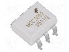 Optotriac, Gull wing 6, SMD, ONSEMI - MOC3052SR2VM