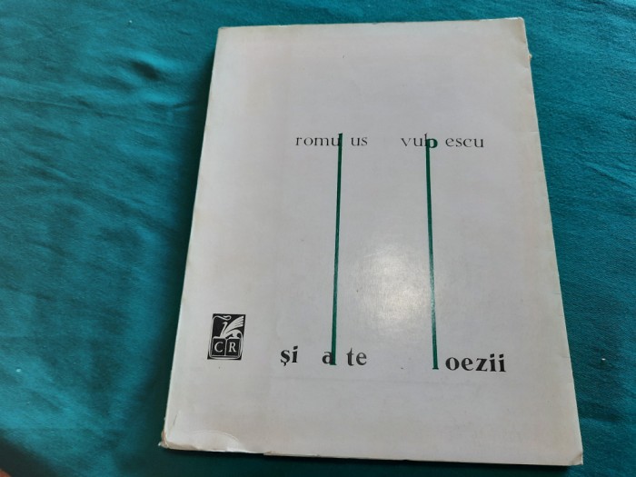 ȘI ALTE POEZII * ROMULUS VUPLESCU/ DEDICAȚIE ȘI AUTOGRAF/ 1970*18