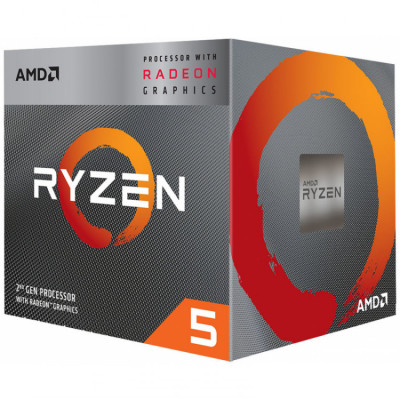 Procesor AMD Ryzen 5 3400G, Quad Core, Picasso, 3.7 Ghz foto