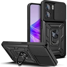 Husa Antisoc Oppo A57 4G A57s OnePlus Nord N20 SE cu Protectie Camera Negru TCSS