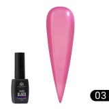 Ojă semipermanentă cu efect de vitraliu Global Fashion 8ml, Tinted Glass 03