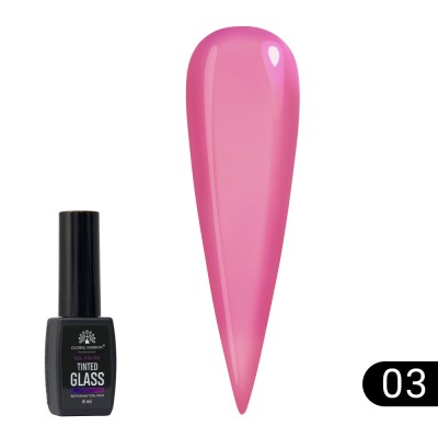 Ojă semipermanentă cu efect de vitraliu Global Fashion 8ml, Tinted Glass 03 foto